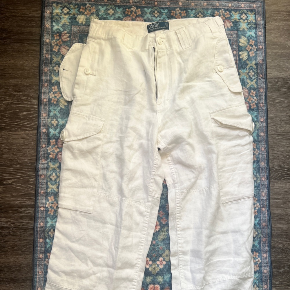 Polo by Ralph Lauren Utility Cargo Linen Pant
